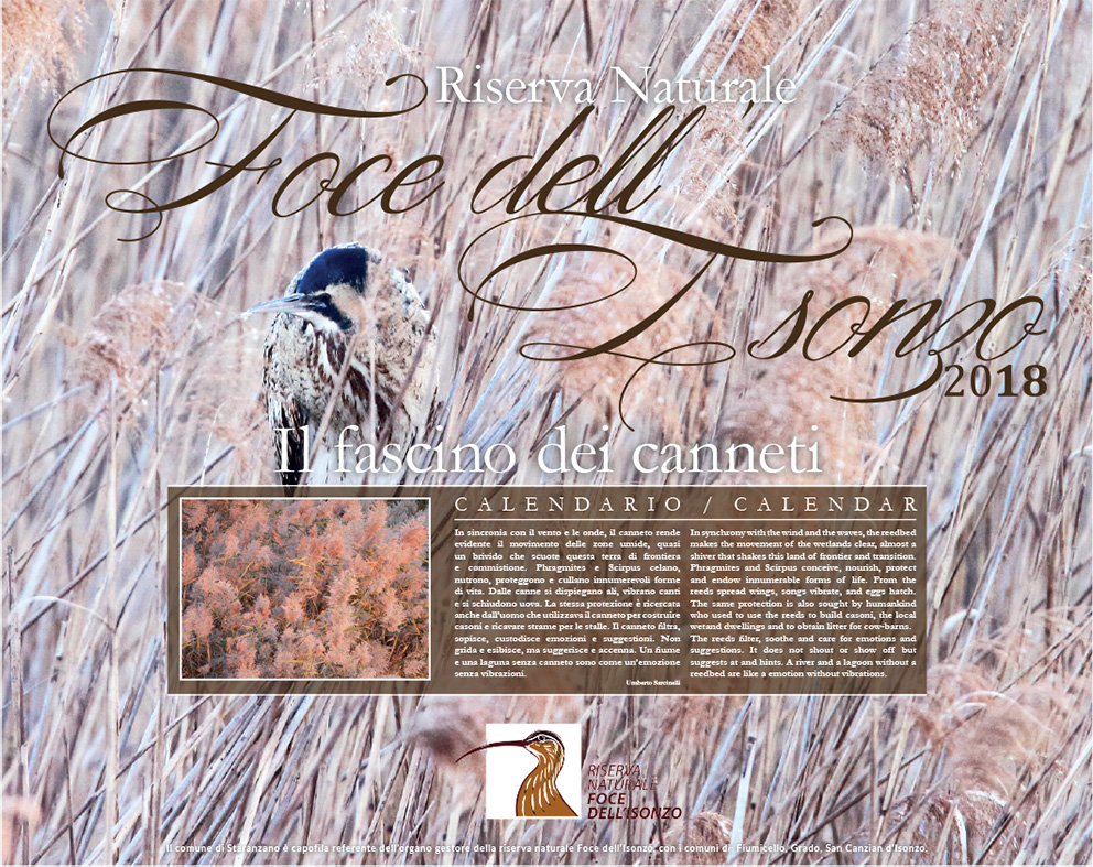 Calendario 2018 Riserva Naturale Foce Dell'Isonzo